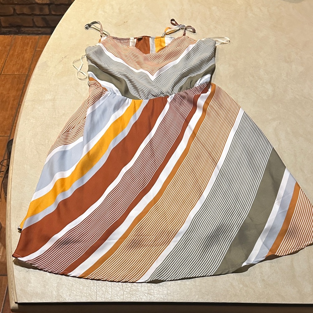 LC Lauren Conrad Kids Dress with Multicolor Stripes
